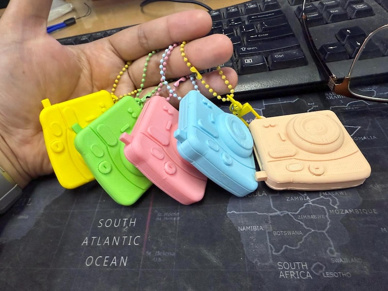 Mini Self Inking Keychain Instax Mini - Keychain With Pop up Photo - Etsy
