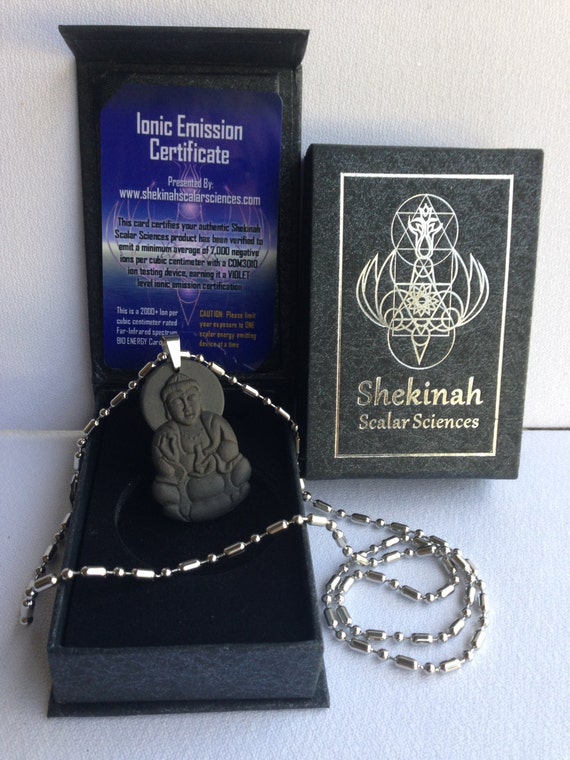 Gautama Buddha Shekinah Quantum Scalar Energy Pendant 7394