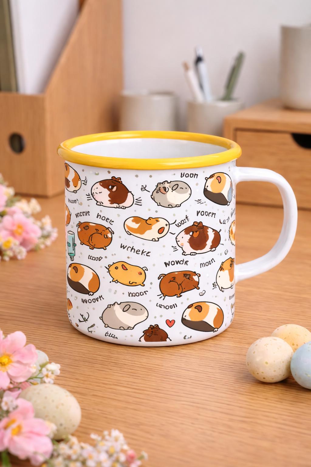 Tazza Pig Wooly Jumper In Confezione Regalo – Prodotta In Inghilterra, Capacità 11 Oz, 8 Cm - 5