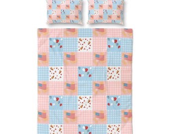 Set di tre copripiumini