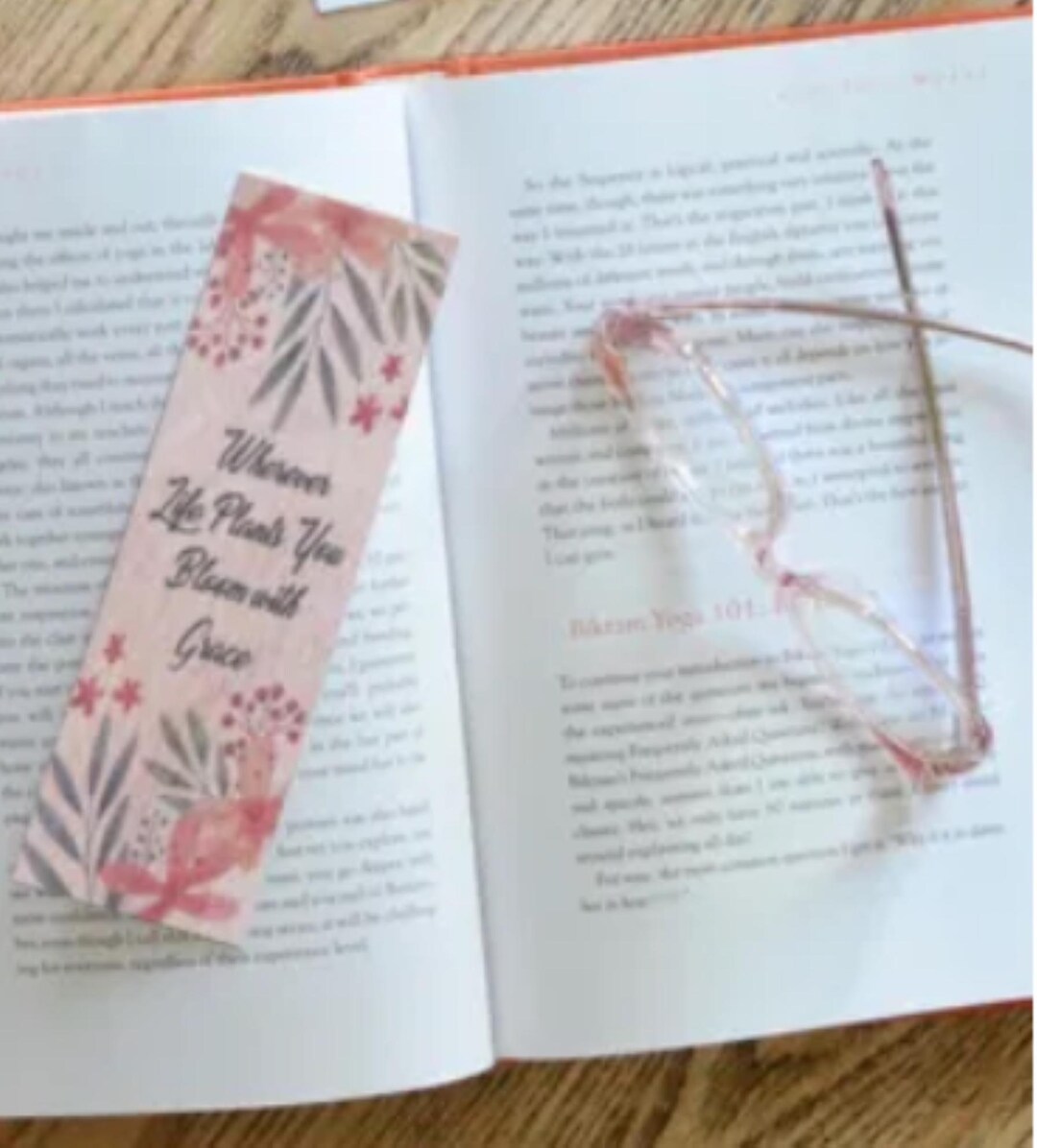 Bloom With Grace. Bookmark - Etsy