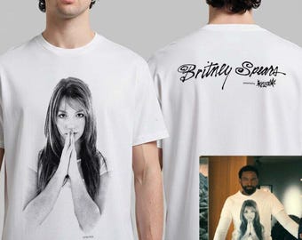 Mother's Milk Britney T-Shirt - MM The Boys Season 5 Welcome X Britney Believe White T-Shirt