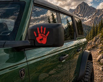 Bronco Wave Decal Set 1