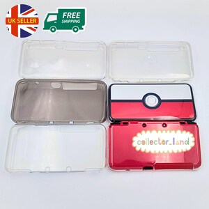Silicon Case for Nintendo 2DS XL Shockproof Protective Cover Clear Transparent Skin Pikachu Pokeball Special Version