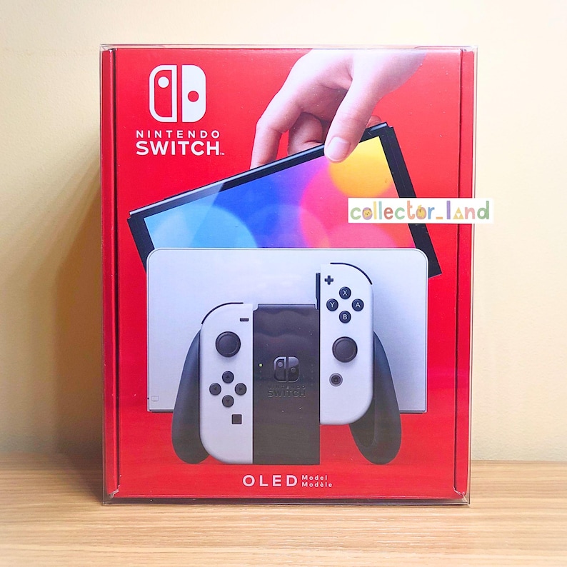 Box Protector for New Nintendo Switch OLED Console Box Strong PET ...