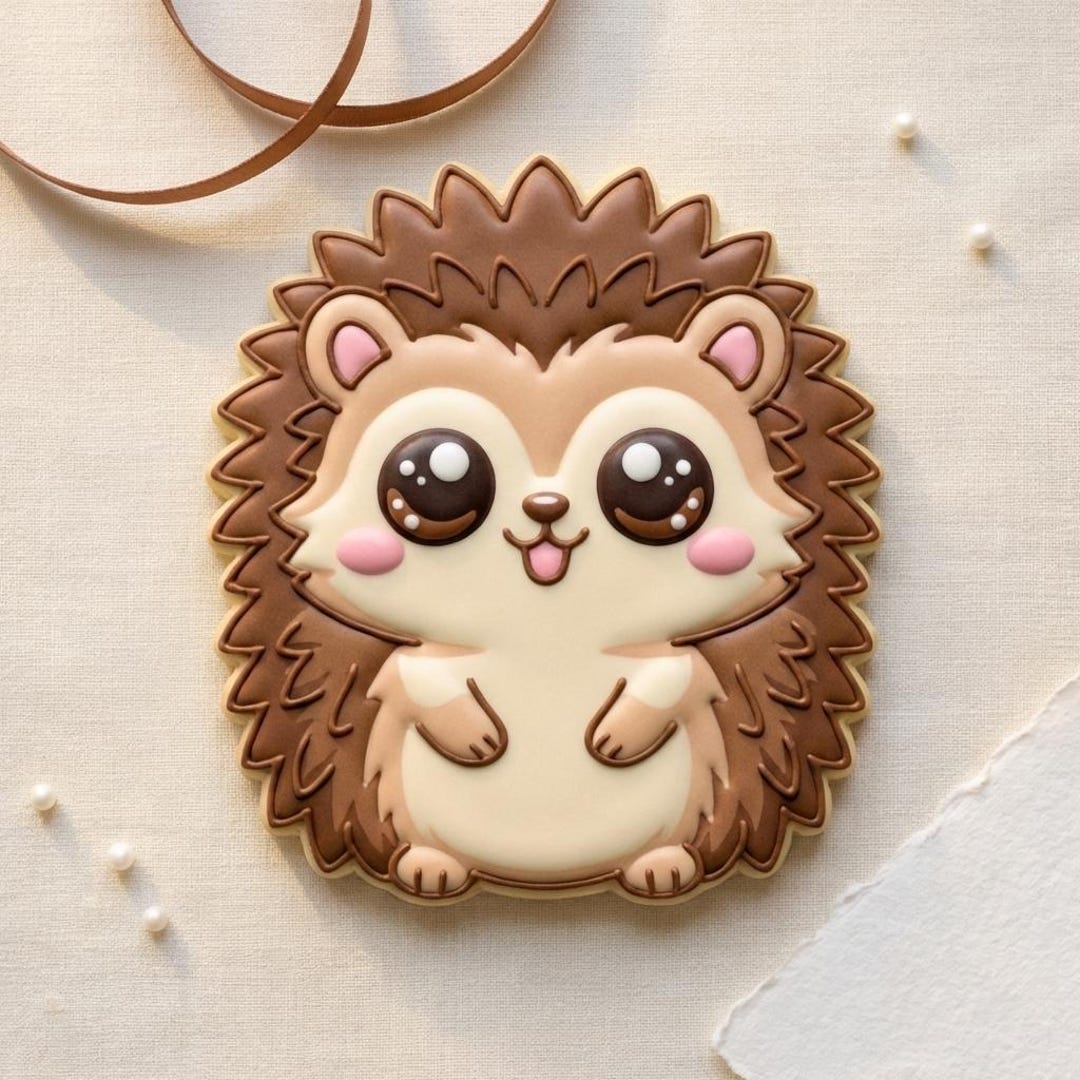 Hedgehog Cookie Cutter, Woodland Animal, 3D Printed - Etsy