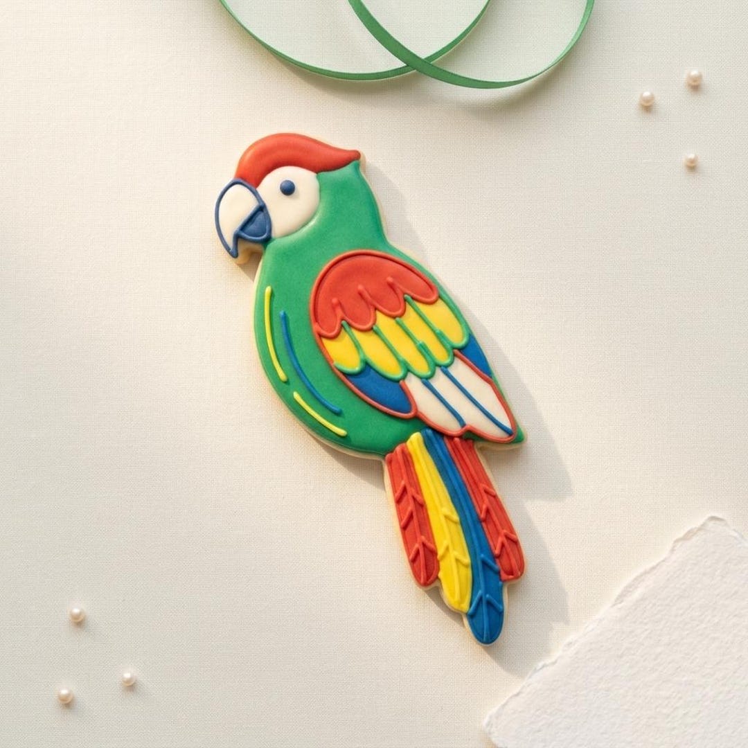 Parrot Cookie Cutter, 3D Printed Bird Theme - Etsy