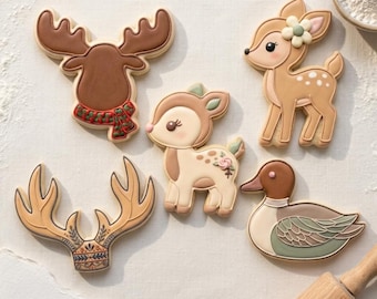 Hunter Wildlife Set Cookie Cutter Set 3D Printed Bundle
