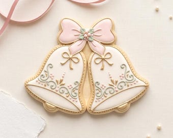 Wedding Bells Cookie Cutter, 3D Printed Wedding Shower