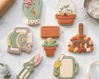 Garden Tools Master Septet Cookie Cutter Set 3D Printed Bundle