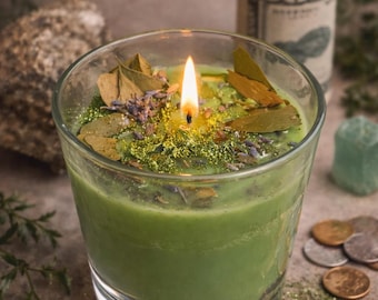 Money Spell Candle