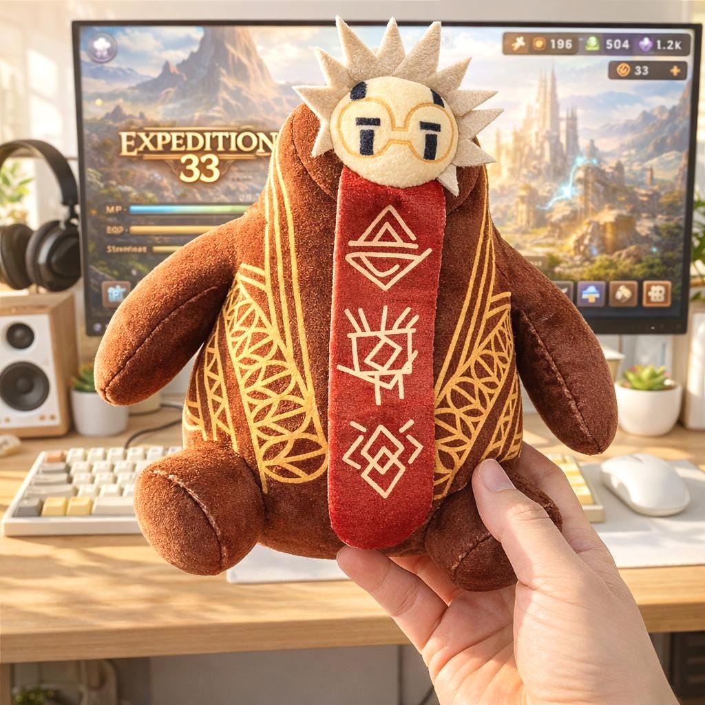 Expedition 33 esquire plush - Etsy 日本