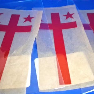 Mi'Kmaq Flag Iron On | Happy Indigenous Month!