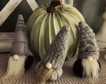 Cozy Farmhouse Fall Gnomes - Set of Three!