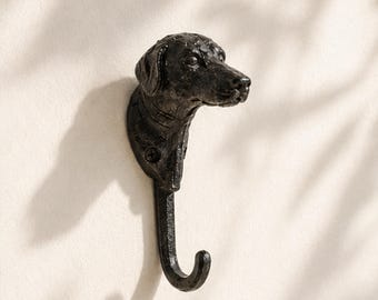 Animal Iron Wall Hook, Rustic Black Ironwork Coat Hook, Cat and Dog Hooks, Deer and Bird Hooks, Farmhouse Home Decor, Entryway Hooks