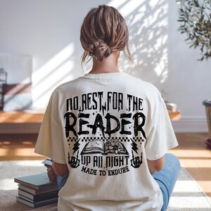 Comfort Colors Bookish Shirt, Bookish Gift, Gift for Book Lover, Gift for Reader, Gift for Bookworm, Book Shirt, Gift for Booktoker, Booktok image 4