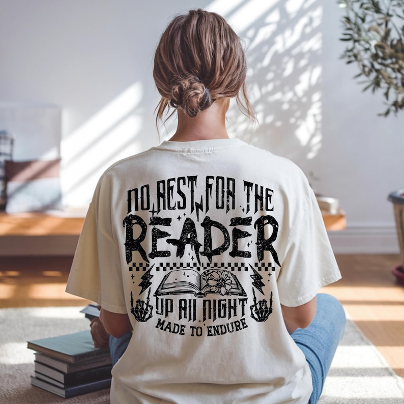 Comfort Colors Bookish Shirt, Bookish Gift, Gift for Book Lover, Gift for Reader, Gift for Bookworm, Book Shirt, Gift for Booktoker, Booktok image 4
