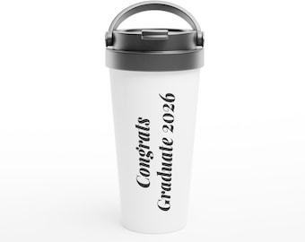 Tazza termica da viaggio personalizzata in acciaio inossidabile (440 ml)