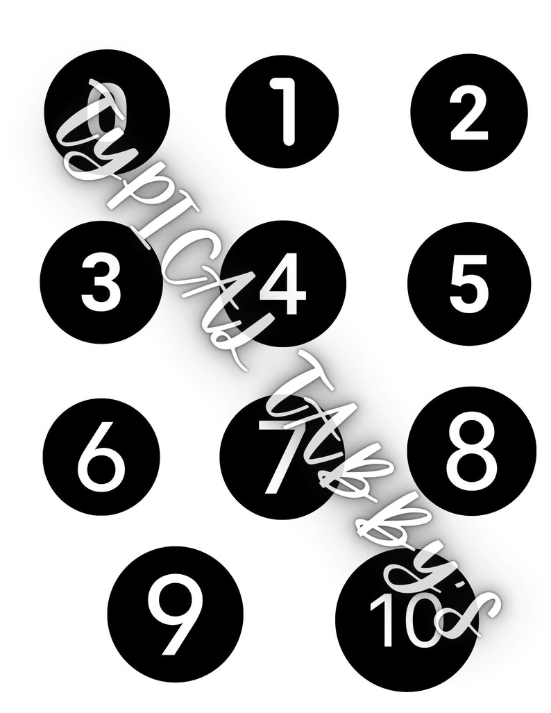 Adaptive Numbers for Kids Who Struggle With Motor Control - Etsy
