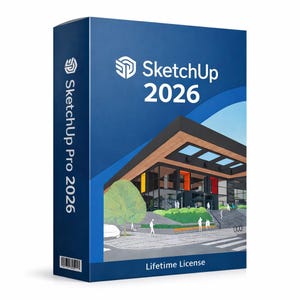 SketchUp Pro 2026 3D Modeling Software | Lifetime Access - Instant Download
