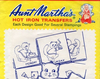 Aunt Martha's #3844 Hot Iron Transfers to Create MOO COWS