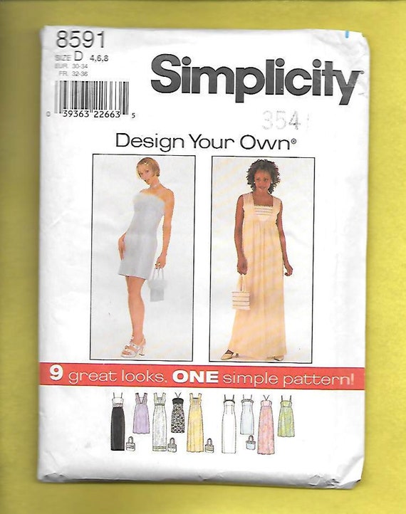Simplicity 8591 Misses' 