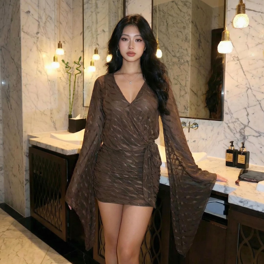 dark green ball gown dress Zapakasa Women Velvet Holiday Party with Season: SS24 Color:DUSTY MINT Design Dress Drawing Beautiful