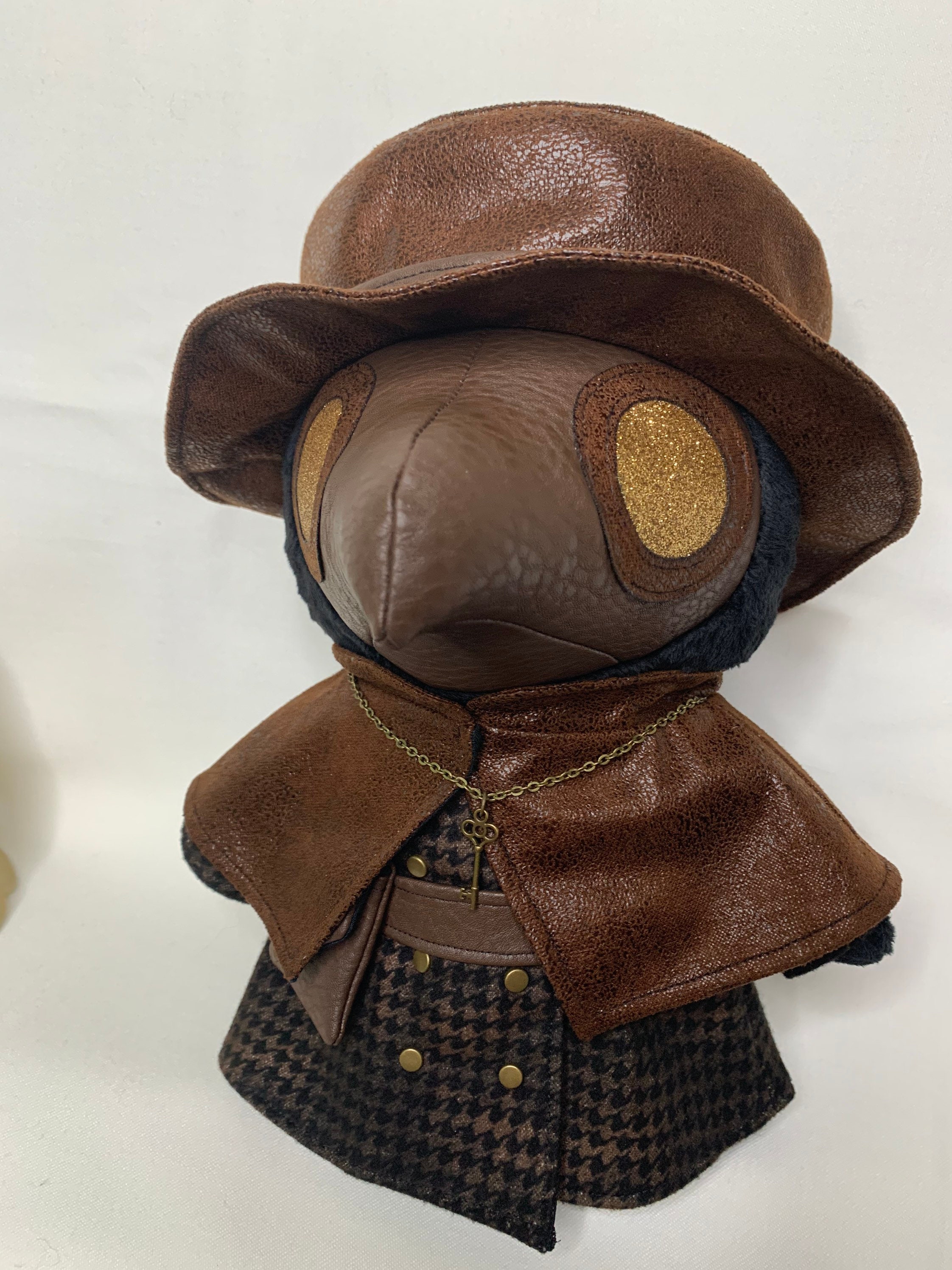 OOAK Plague Doctor plush/plushie/doll Doctor Umber | Etsy