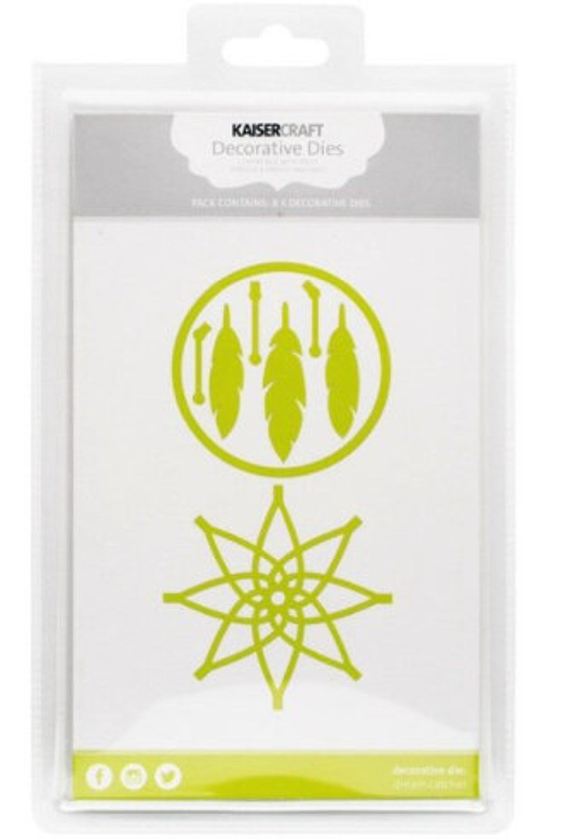 Kaisercraft Decorative Dies Dream Catcher Eightdie Set NEW Etsy