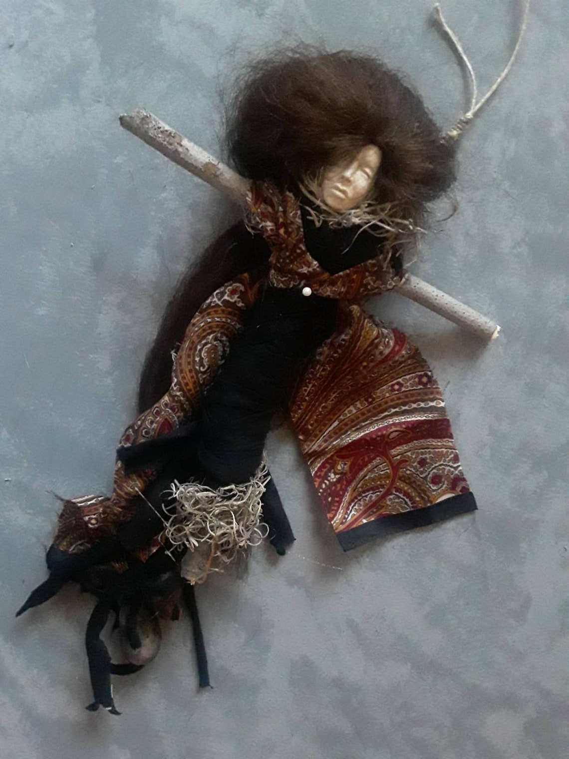 Voodoo Doll / Witch Doll / Curse Doll / Hanging Witch Doll / | Etsy