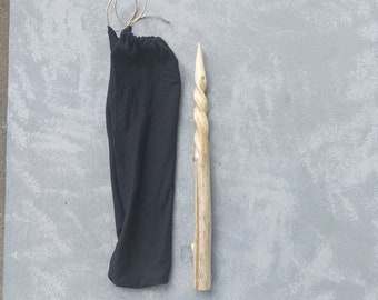 ヴァンパイア ステーク / 魔法の杖 / 手彫り / 米国への送料無料 / 在庫は 1 つのみ！