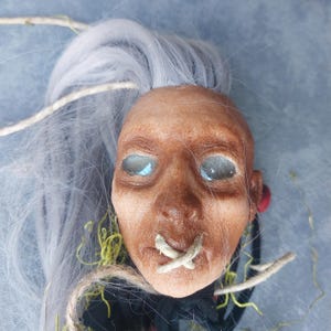 Shrunken Head / Handmade Shrunken Head / OAK / Free US shipping