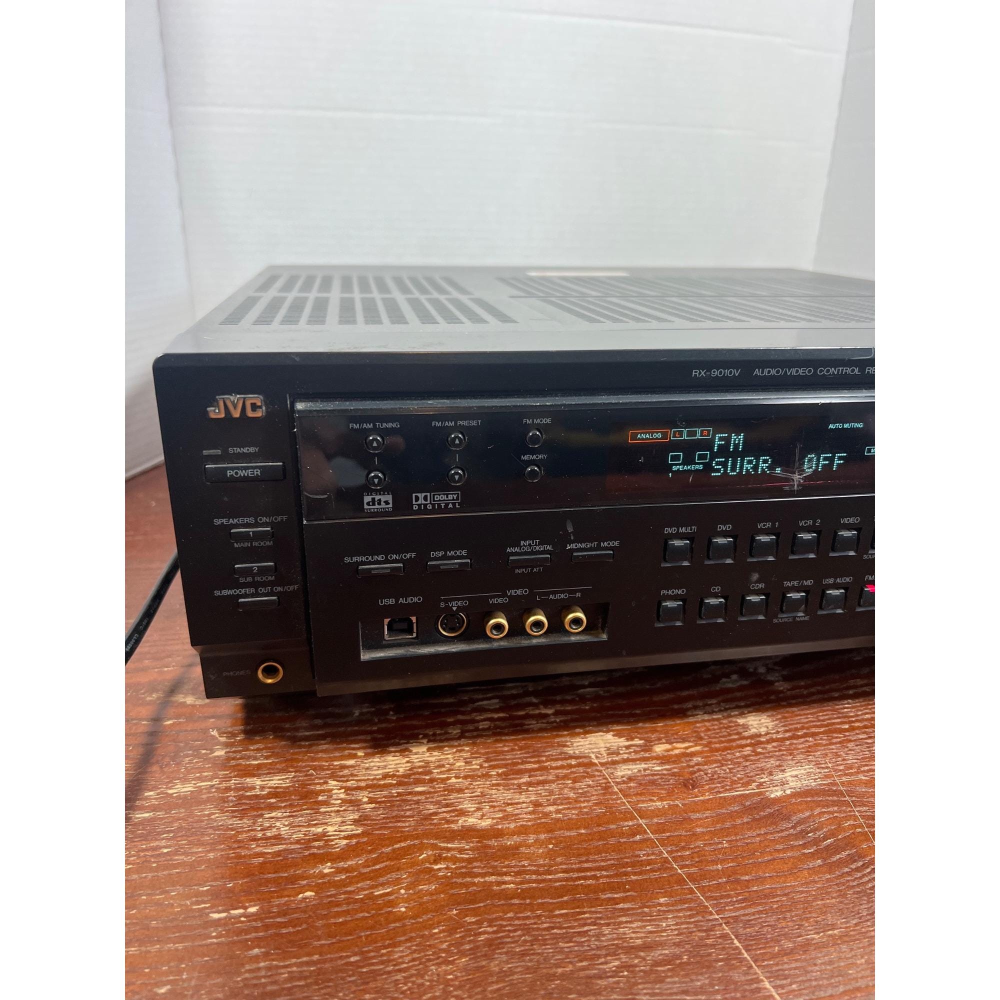 JVC RX-9010VBK AV Control Receiver Surround Sound 5.1 Channel Tested - Etsy