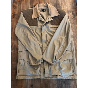 Vintage 1970s Sportsman Apparel By Browning Canvas Shooting Hunting Jacket B3