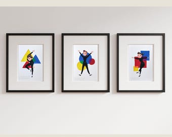 Audrey Hepburn Fine Art Print – Funny Face Bohemian Dance With