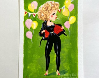 olivia newton john grease yellow dress John Travolta Grease Dance Costumes Olivia Newton John Travolta Sandy Grease Yellow Outfit Dance Sandy