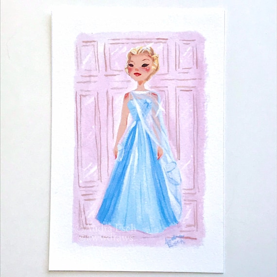 Grace Kelly Fine Art Print Blue Dress, to Catch a Thief (4x6 Inch) - Etsy Grace Kelly Fine Art Print Blue Dress, to Catch a Thief (4x6 Inch) - Etsy