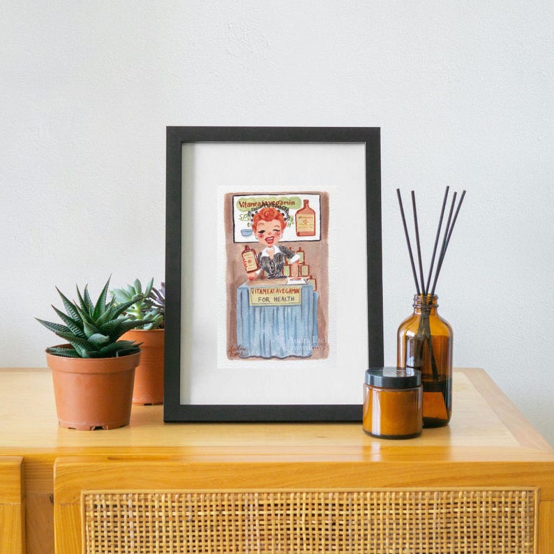 I Love Lucy – Vitameatavegamin - 4 x 6 inch Fine Art Print image 2