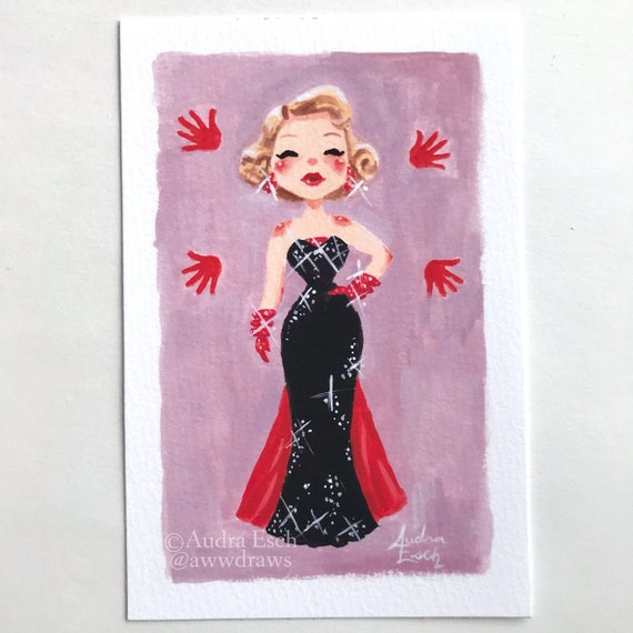 Buy Rosemary Clooney 'white Christmas' Fine Art Print  Minstrel Show (4x6  Inch) Online in India - Etsy