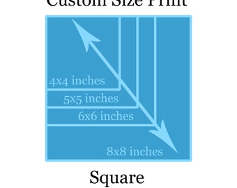 Custom Size Print (for Square prints)