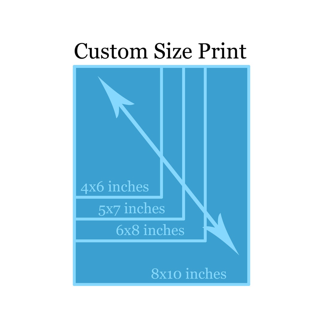 Custom Size Print Etsy