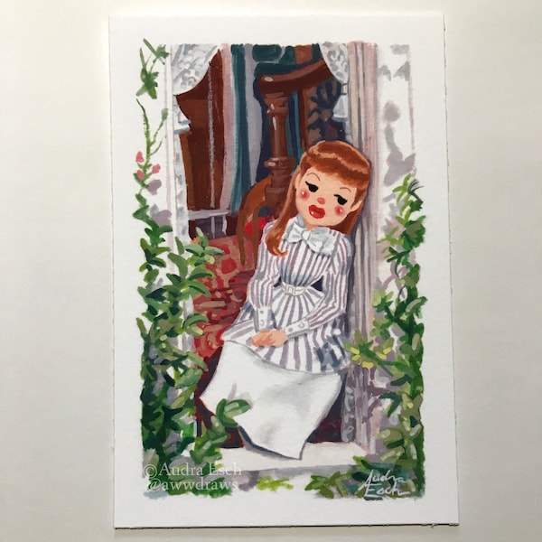 Judy Garland - Meet Me in St. Louis - The Boy Next Door - 4 x 6 inch Fine Art Print