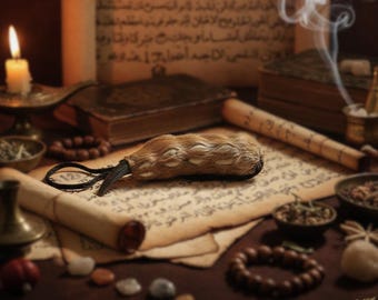 Djinn Magic Ritual Horn – Sindidi Horn – Protection, Luck and Intuition Mystical Talisman