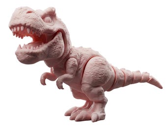 Articulated T-Rex Dinosaur STL File 3D Print Jointed Flexi Dino Toy (Digital Download)
