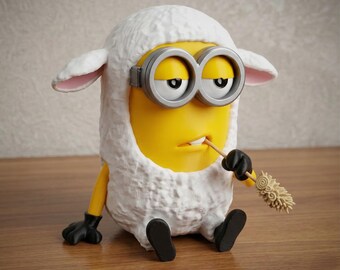 Funny Sheep Character STL – Cartoon Desk Toy 3D Print (Instant Download)