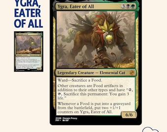 Custom Ygra, Eater of All MTG Proxy [Poke Crossover]