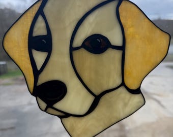 Stained Glass Labrador Retriever