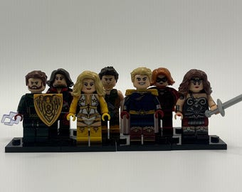 Custom The Boys Villians The Seven Mini-figures Bundle Figures x7 Toy Collectibles