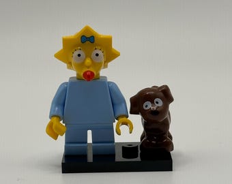 Custom The Simpsons - Maggie Simpson Mini-figure Toy Collectibles