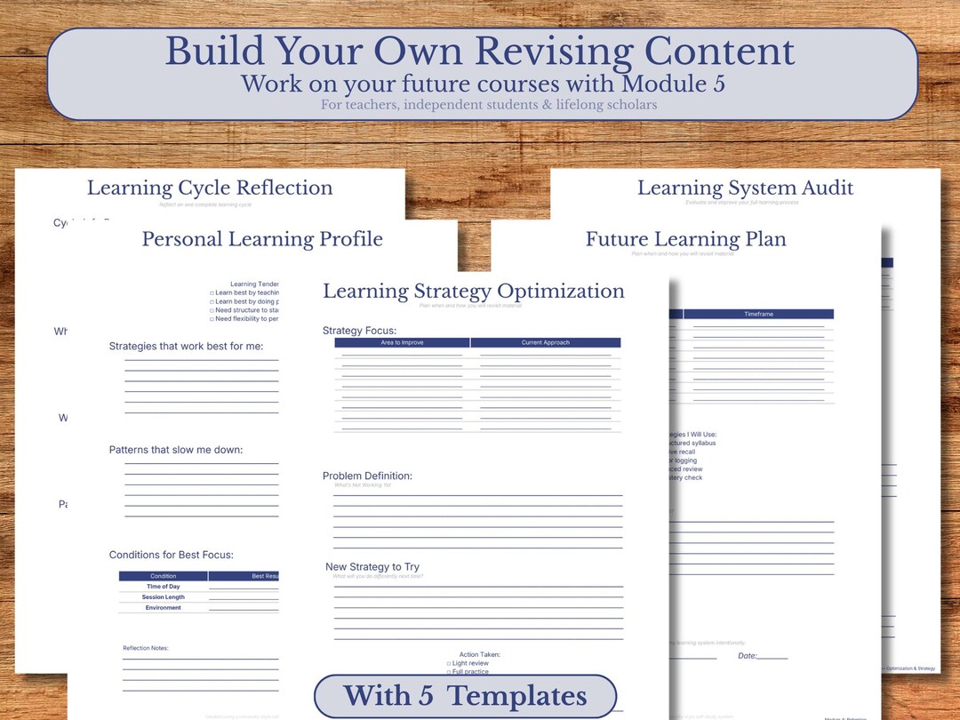 Personal Curriculum Reflection Module | Revision Packet for Self Study ...